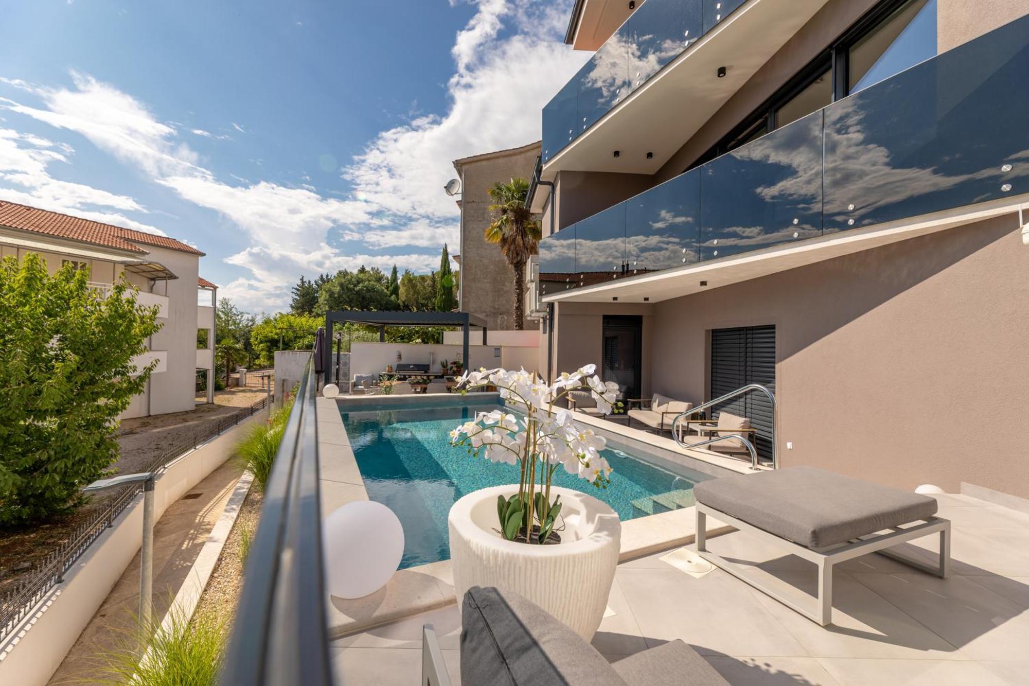 Villa Aurea Apartments Malinska De Luxe Eksteriør bilde
