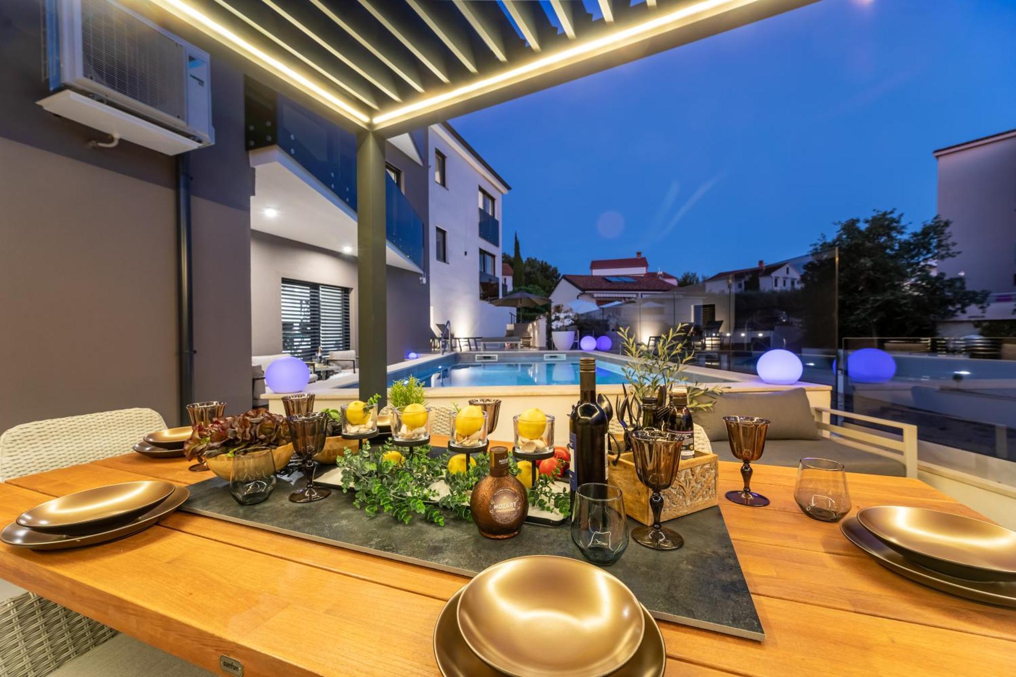 Villa Aurea Apartments Malinska De Luxe Eksteriør bilde