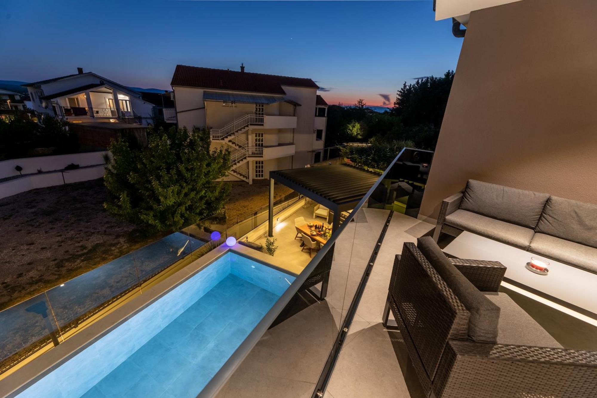 Villa Aurea Apartments Malinska De Luxe Eksteriør bilde