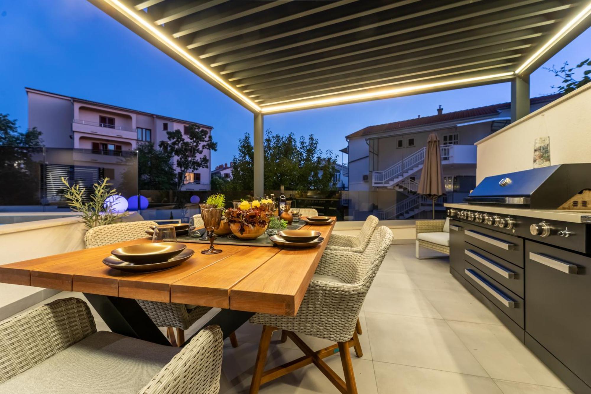 Villa Aurea Apartments Malinska De Luxe Eksteriør bilde
